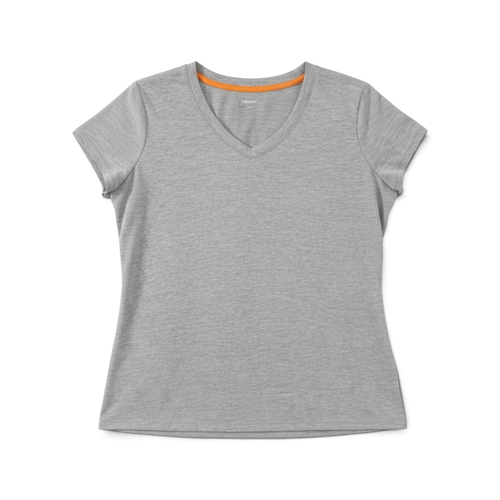 Xersion Performance Tee Women XL Sporty Athleisure Gorpcore Activewear Gray